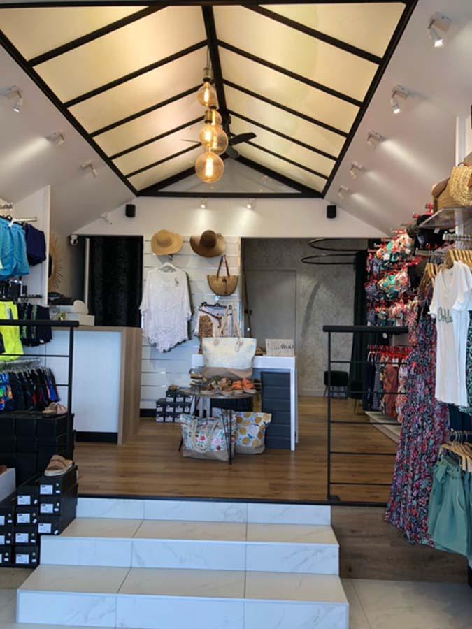 Rénovation magasin aux Sables d'Olonne